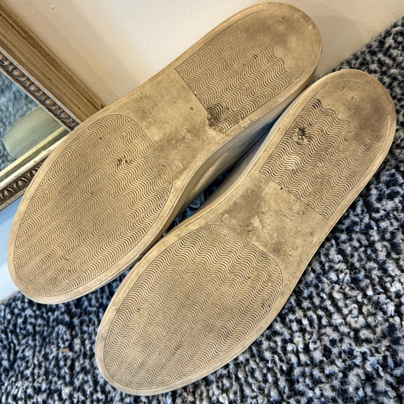 Common Projects silver low-tops - great sneakers in solid condition - minor wear - Picture 11 of 13